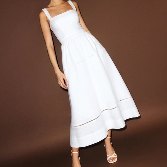 Reformation Dresses & Skirts - “Sale” Reformation Everett Linen Dress in White